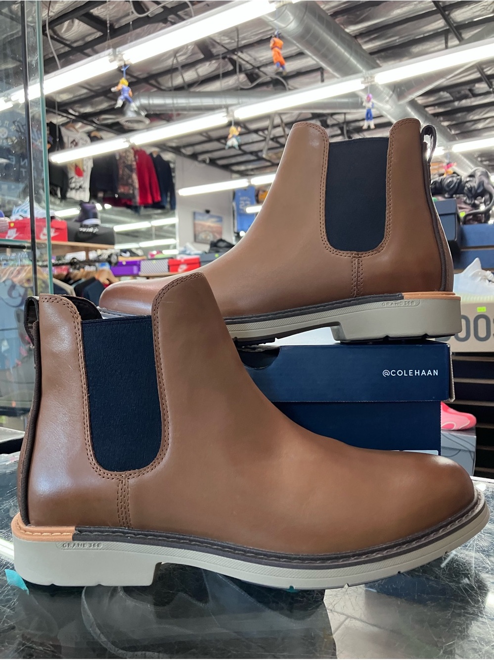 Cole Haan Go-To Chelsea Boot Style Brown Size 10